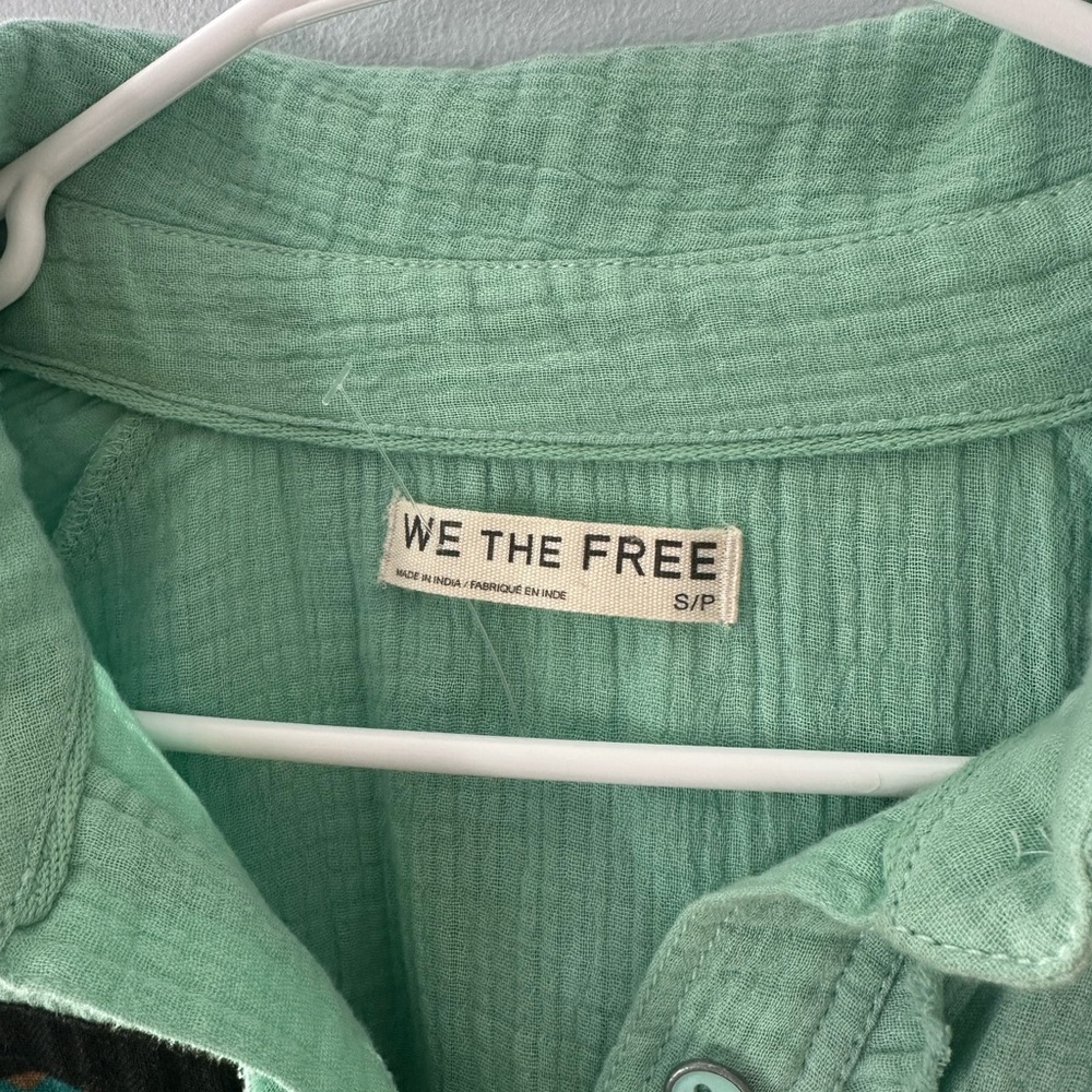 Free People Terry Rugby Pullover - Picture 2 of 6